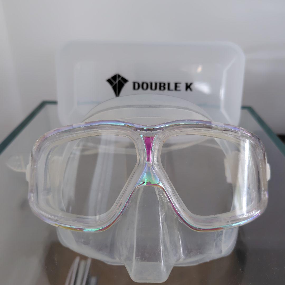 DoubleK ジャガーR オーロラ フリーダイビングマスク ダブルK