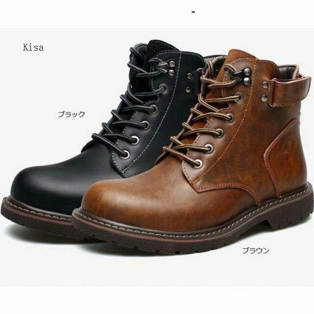 Kisa バイクブーツ メンズ ショートブーツU ZNtkB-m52579362786 ワークブーツ 牛革 安い低価