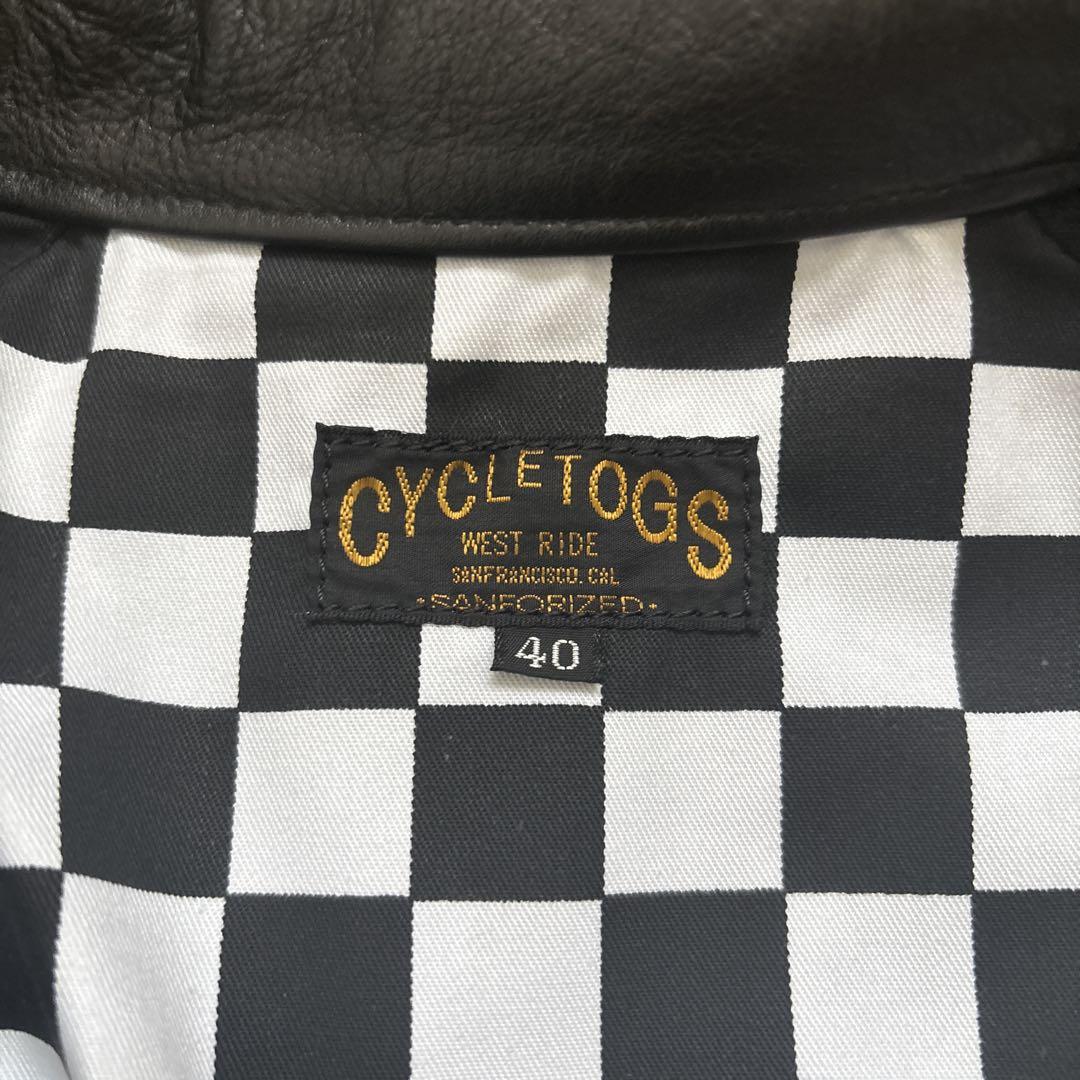 WEST RIDE SPEEDWAY JACKETレザーコーチジャケット40