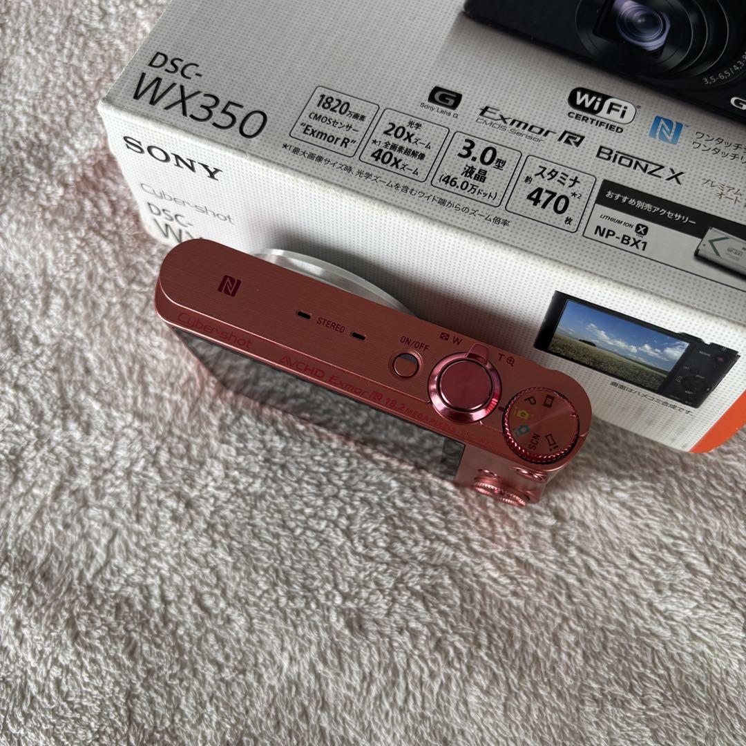 SONY Cyber-shot DSC-WX350 ピンク