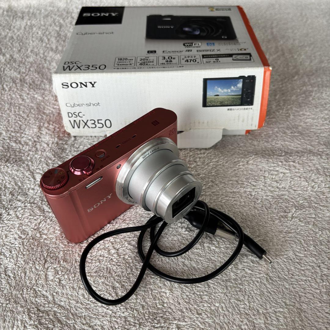 SONY Cyber-shot DSC-WX350 ピンク