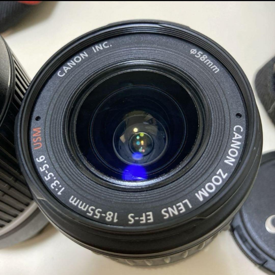 【値下げ中】Canon EOS KISS X7 double zoom kit