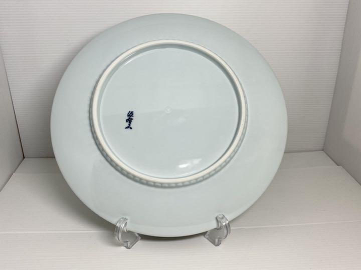 ホワイト系【良好品】 ①未使用!源右衛門窯 館林源右衛門 染付