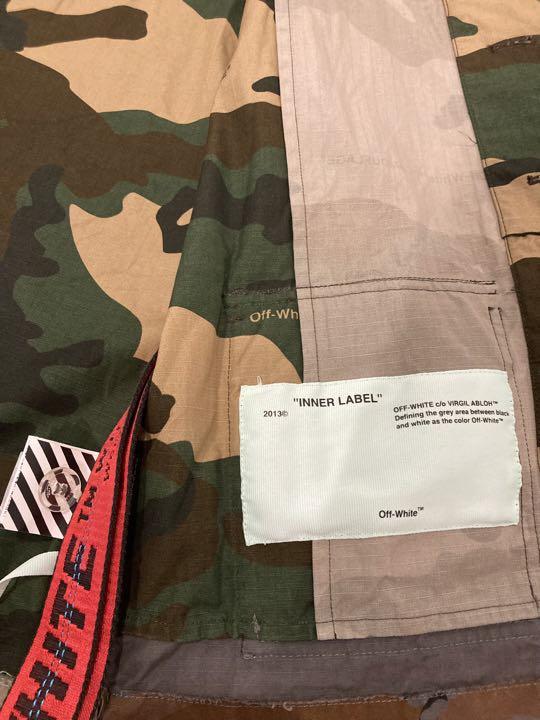 off-white ミリタリージャケット