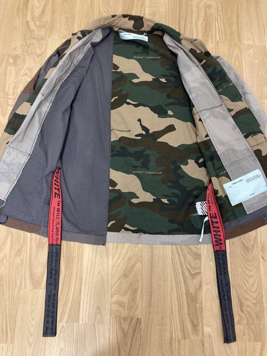 off-white ミリタリージャケット