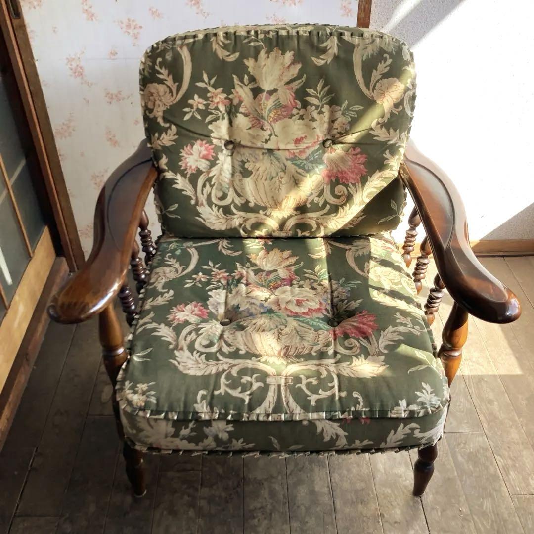 カリモク コロニアル karimoku 応接間 一人掛 ダイニングチェア ソファ
