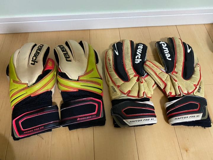 半額SALE/ ロイッシュ ゴールキーパーグローブ GKグローブ 2個セット