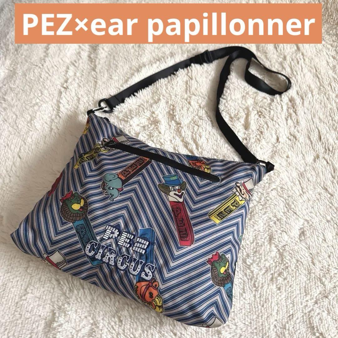 PEZ×ear コラボ ショルダーバッグ サコッシュサーカス柄