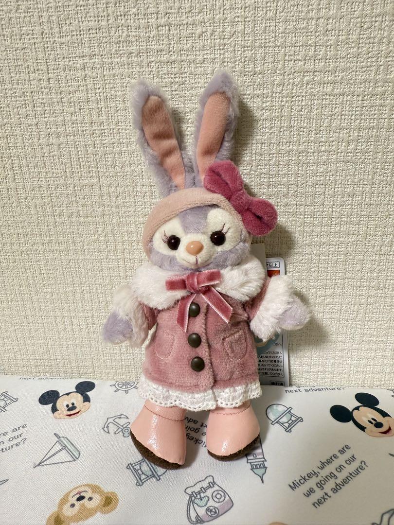 ステラルー　ぬいぐるみバッジ　ウィンタートゥインクリングタウン　ストラップ