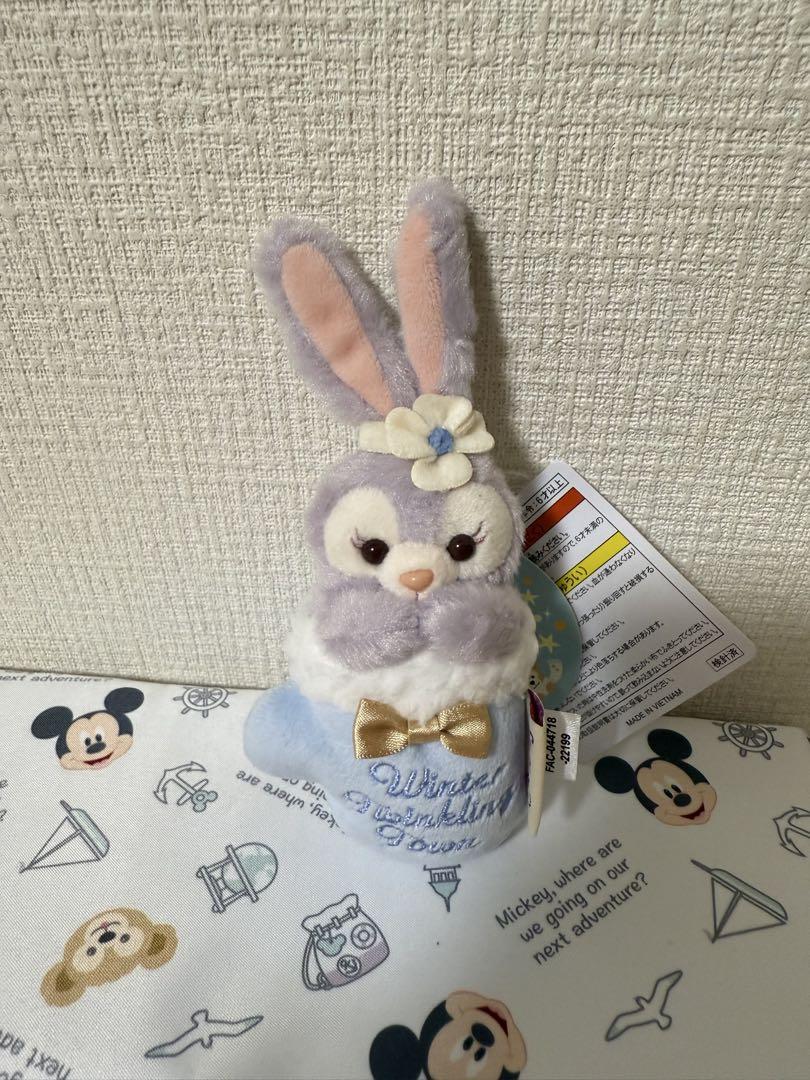 ステラルー　ぬいぐるみバッジ　ウィンタートゥインクリングタウン　ストラップ