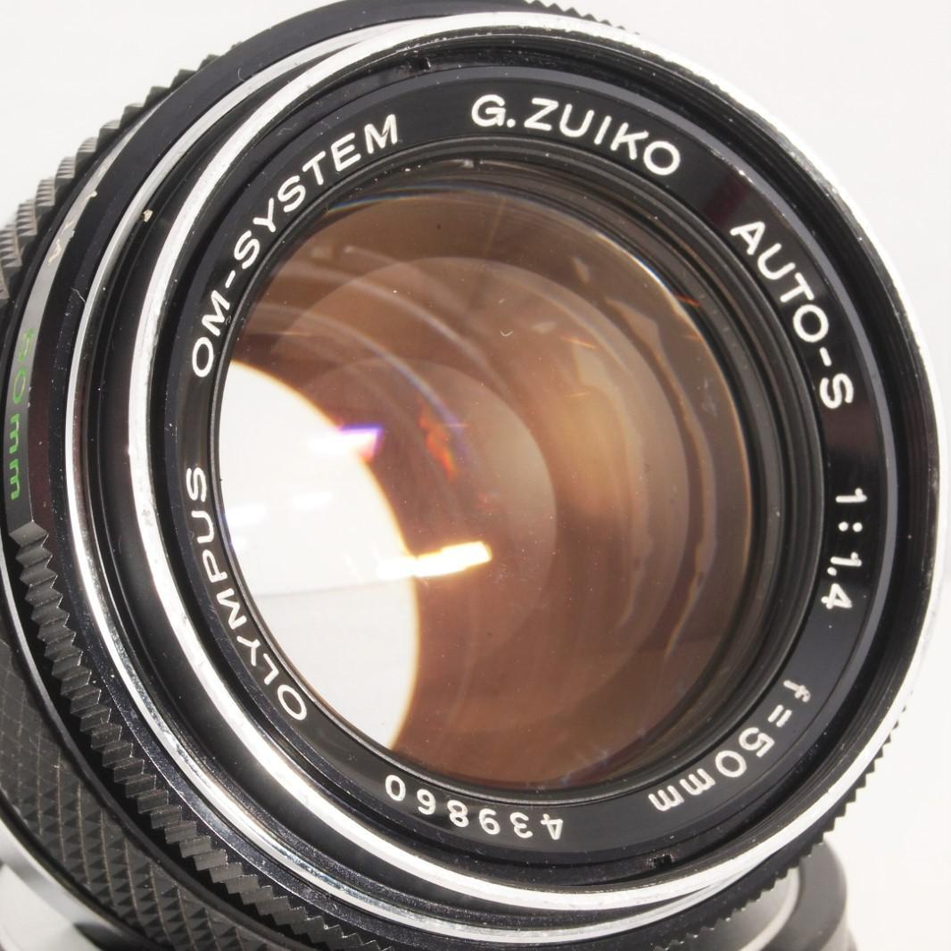 HOT人気 OLYMPUS OM-1ブラック G.ZUIKO 50mm f 1.4 整備品 zRy3X-m52589058843 即納人気