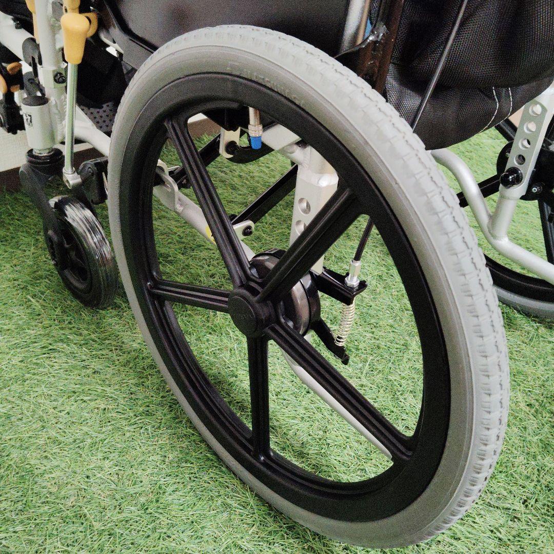 松永製作所 介助式 多機能 車椅子 NEXT-60b ミニモ