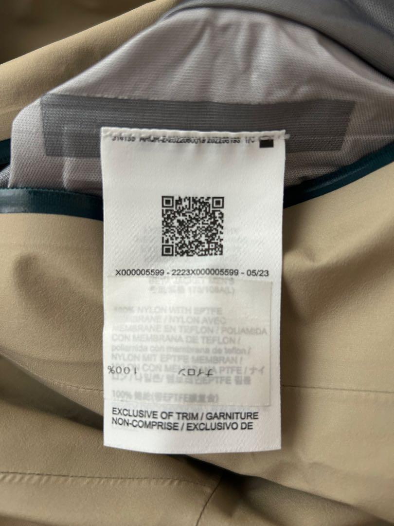 美品★ アークテリクス Beta ベージュ Lサイズ GORE-TEX ベータ