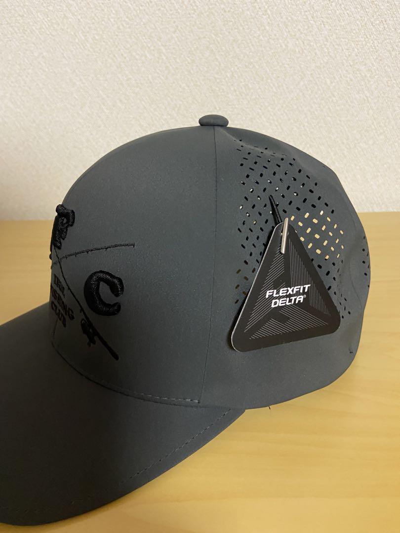 アイリーフィッシングクラブ　FLEXFIT DELTA MESH CAP グレー