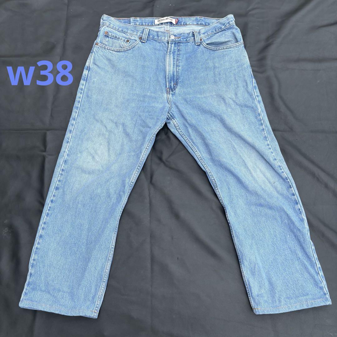 Levi's ライトブルー ストレートデニム　505 w38