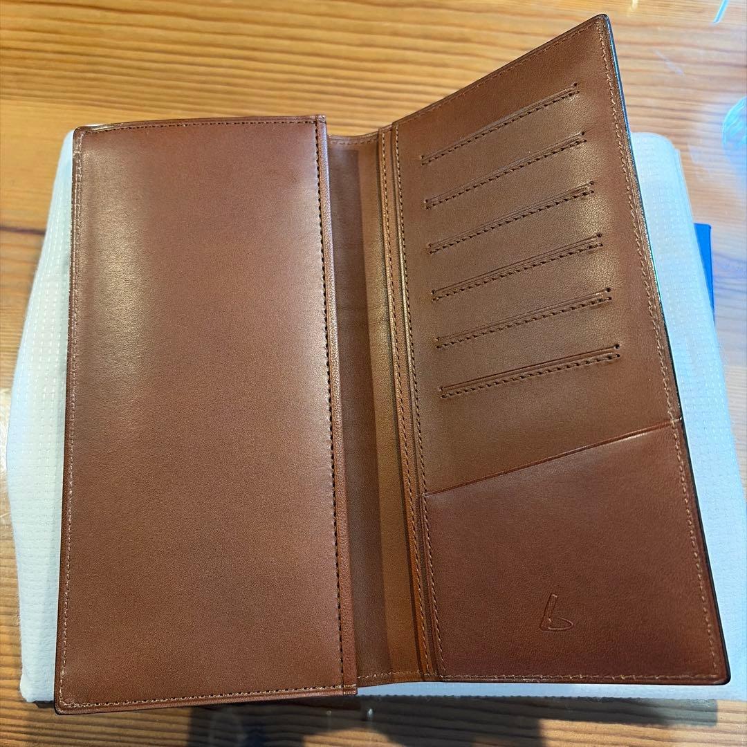本日限定値下げ！土屋鞄　ヌメ長財布　縦型