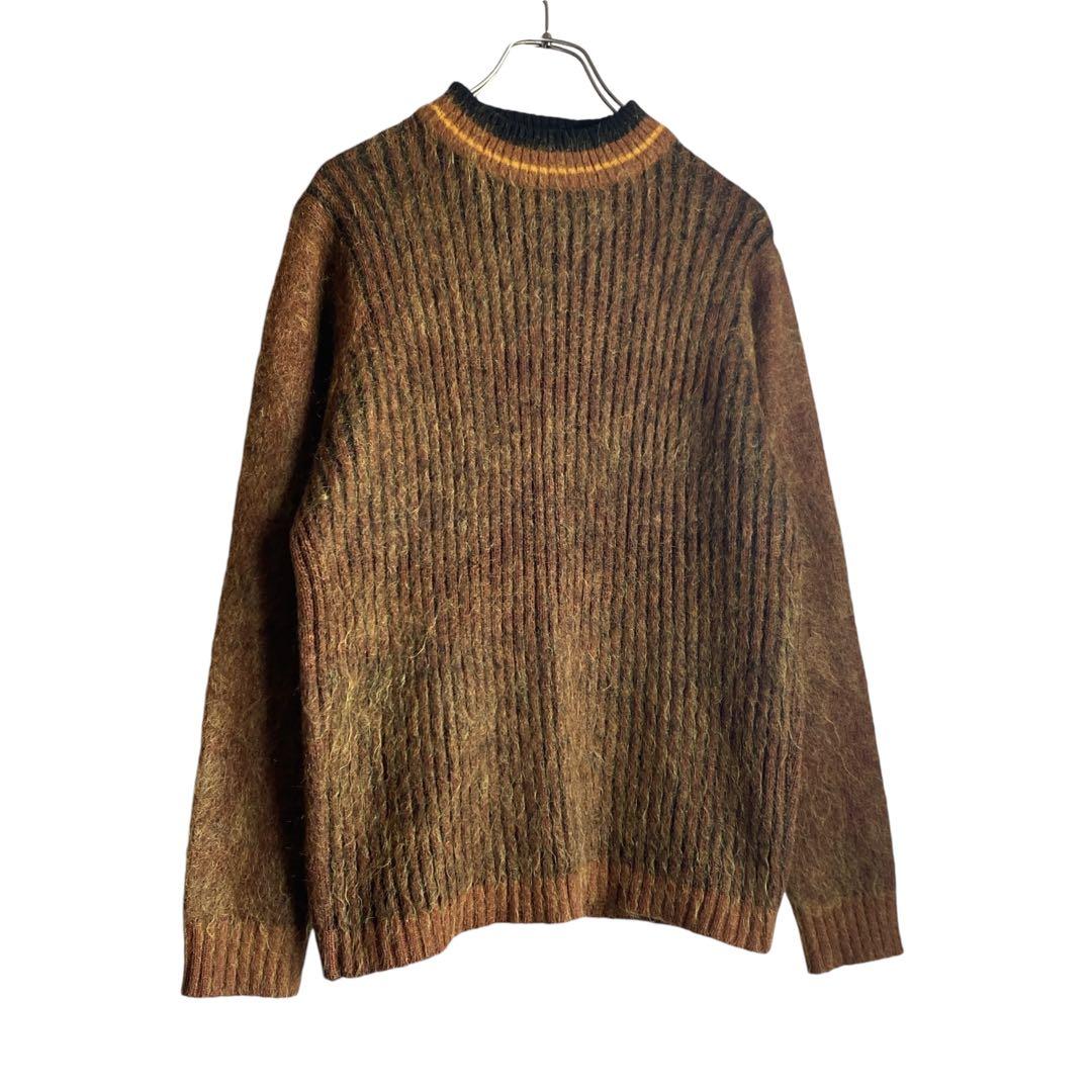 60s〜 kinson キッドモヘア ハイネック ニット セーター 40 画像1