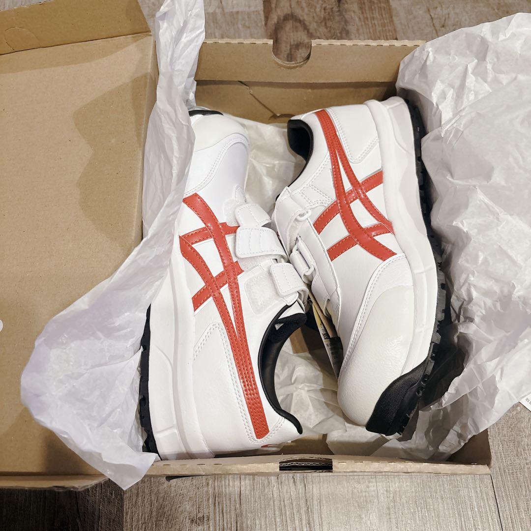 asics WINJOB CP301 ホワイト/クラシックレッド 26.5cm