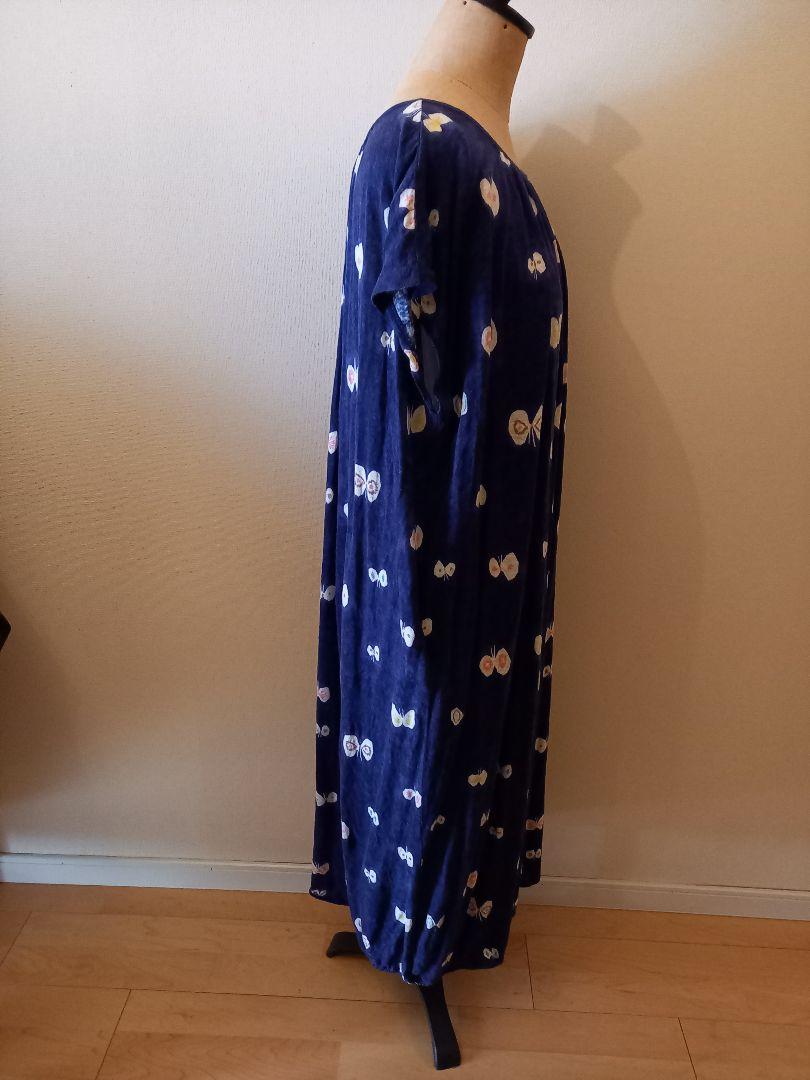 美品　mina perhonen ミナペルホネン hanahane ワンピース