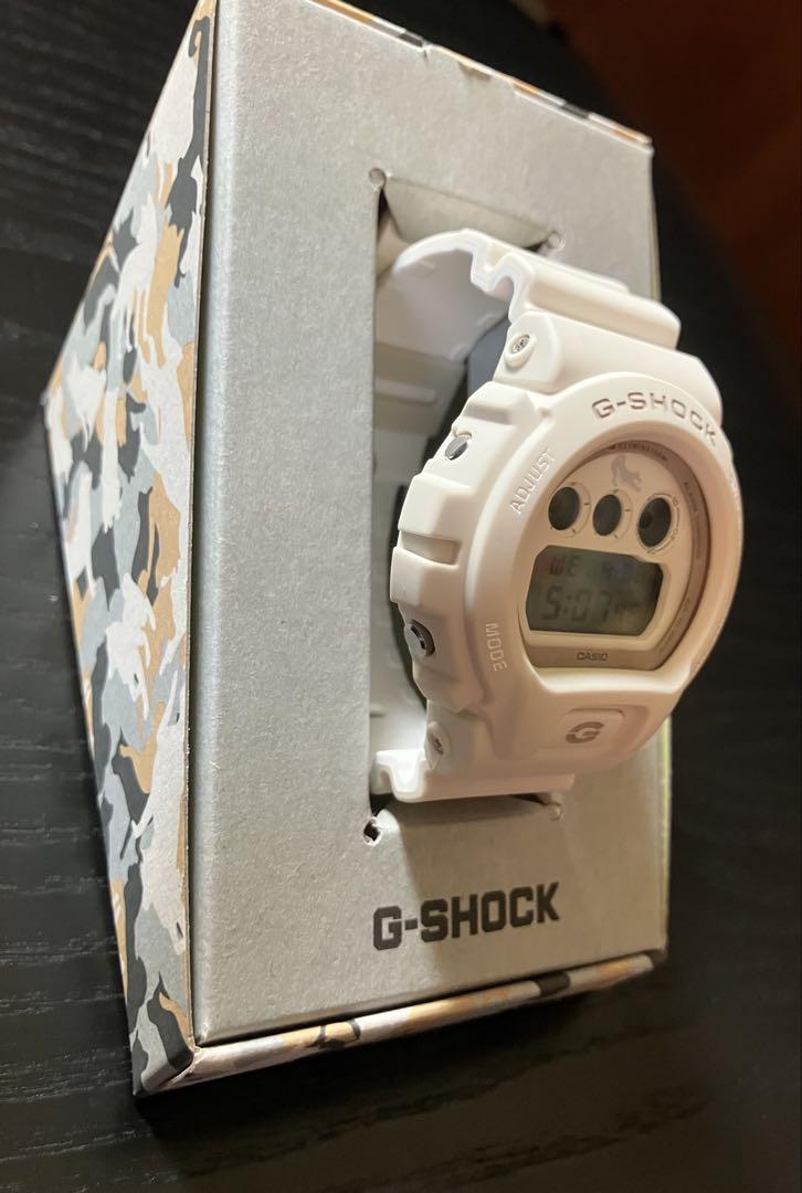 G-SHOCK DW-6900SHB-7JR 柴犬 ホワイト 本日限定値下げ