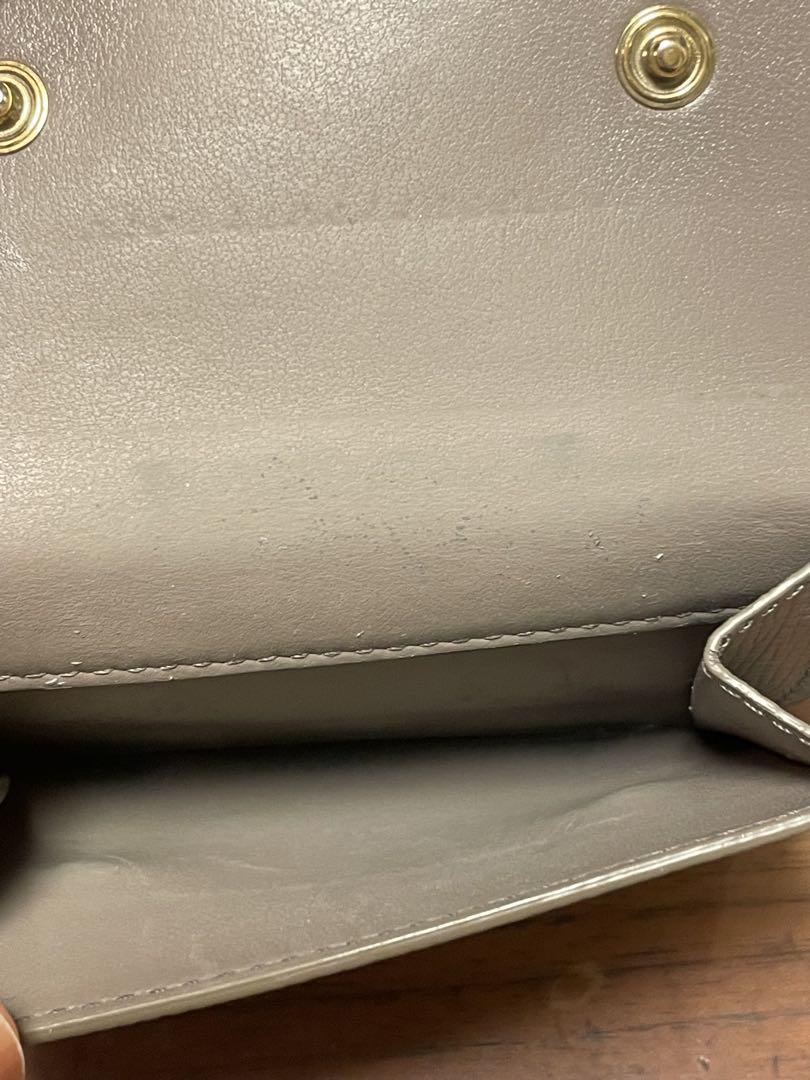 CELINE フォールデットコンパクト ミニウォレット　PEBBLE 三つ折り セリーヌフォールデッド コンパクトウォレット 三つ折り財布