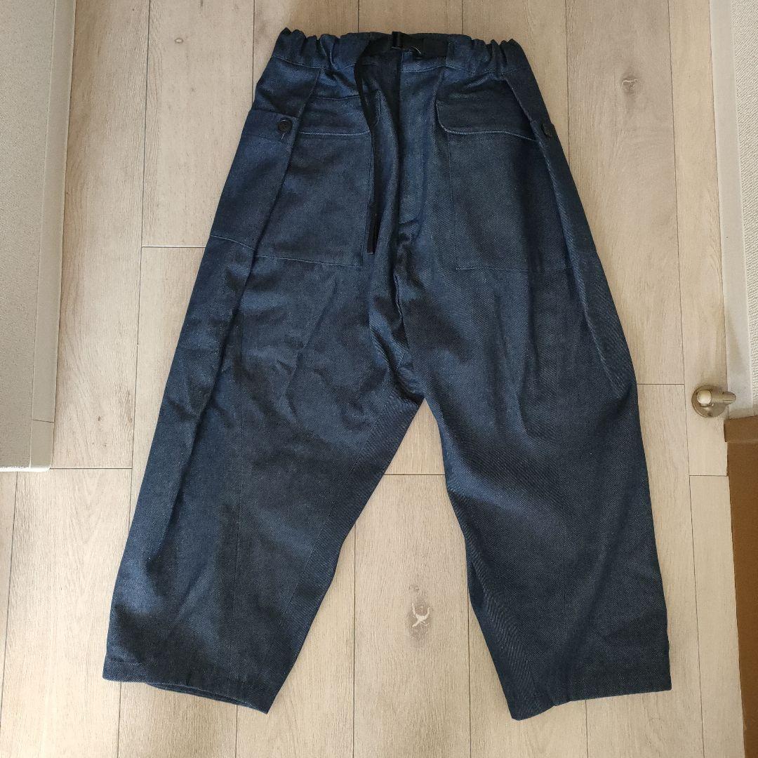 リアル ポルカドット 新品☆京都 DENIM デニムパンツ PANTS 6POCKET パンツ