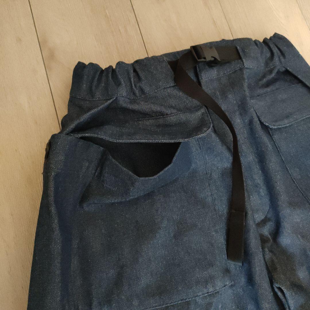 新品☆京都 ポルカドット DENIM 6POCKET PANTS デニムパンツ