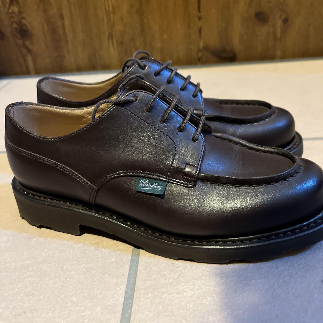 Paraboot　CHAMBORD CAFE サイズ4 ParabootChambordLisseCafe-
