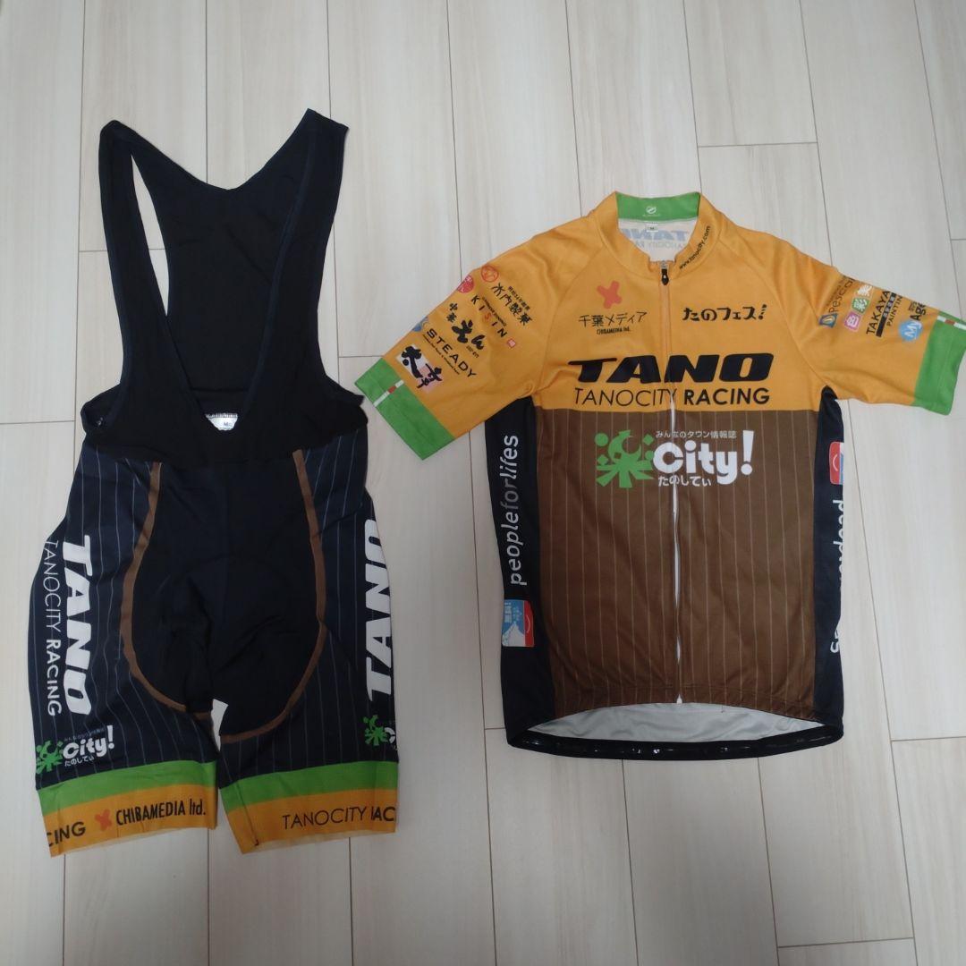 サンボルト Mサイズ　TANO サイクルジャージ上下