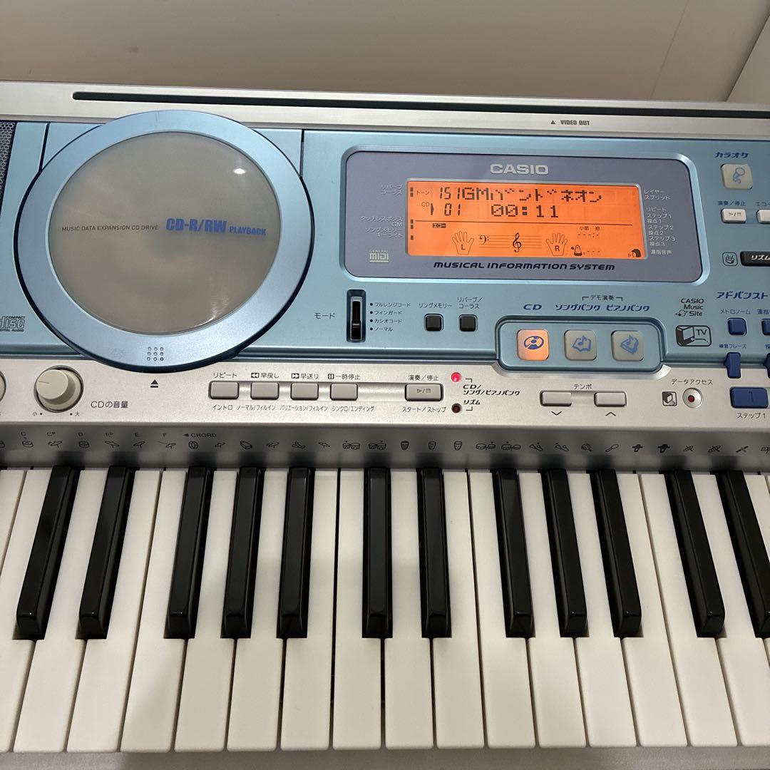 CDプレーヤー搭載　カシオ　電子キーボード　LK-280 CDTV動作良好です CDプレーヤー搭載 カシオ 電子キーボード LK-280 CDTV動作良好