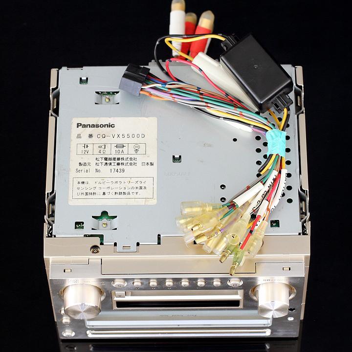 当時物 LR2連アナログメーター パナソニックCQ-VX5500D CD/MD
