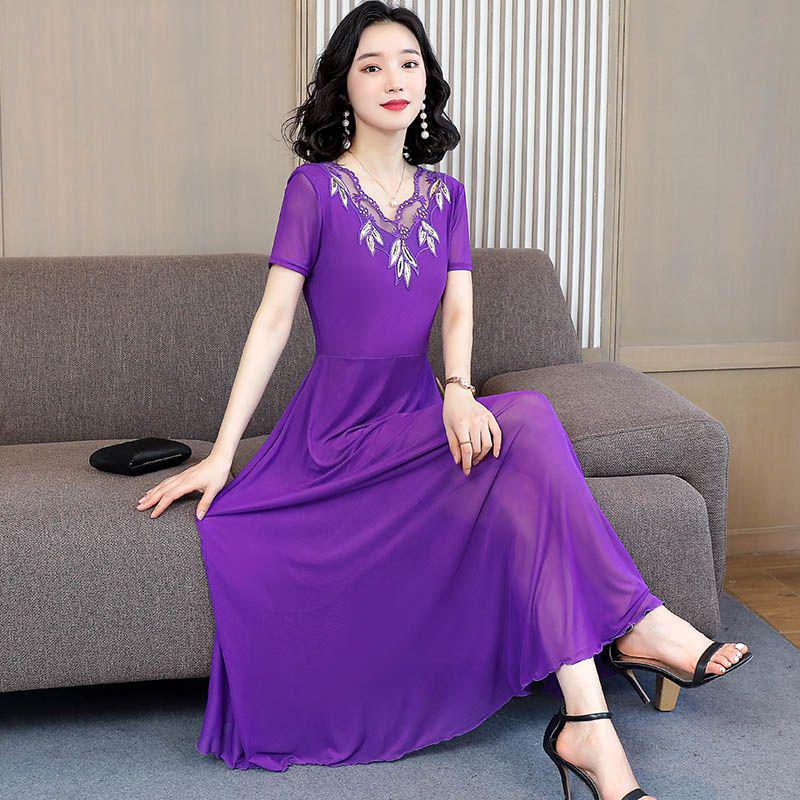 メルカリ 日系夏の新作紫半袖レースワンピース婦人服 ロングワンピース 4 000 中古や未使用のフリマ メルカリ 日系夏の新作紫半袖レースワンピース婦人服 ロングワンピース 4 000 中古や未使用のフリマ