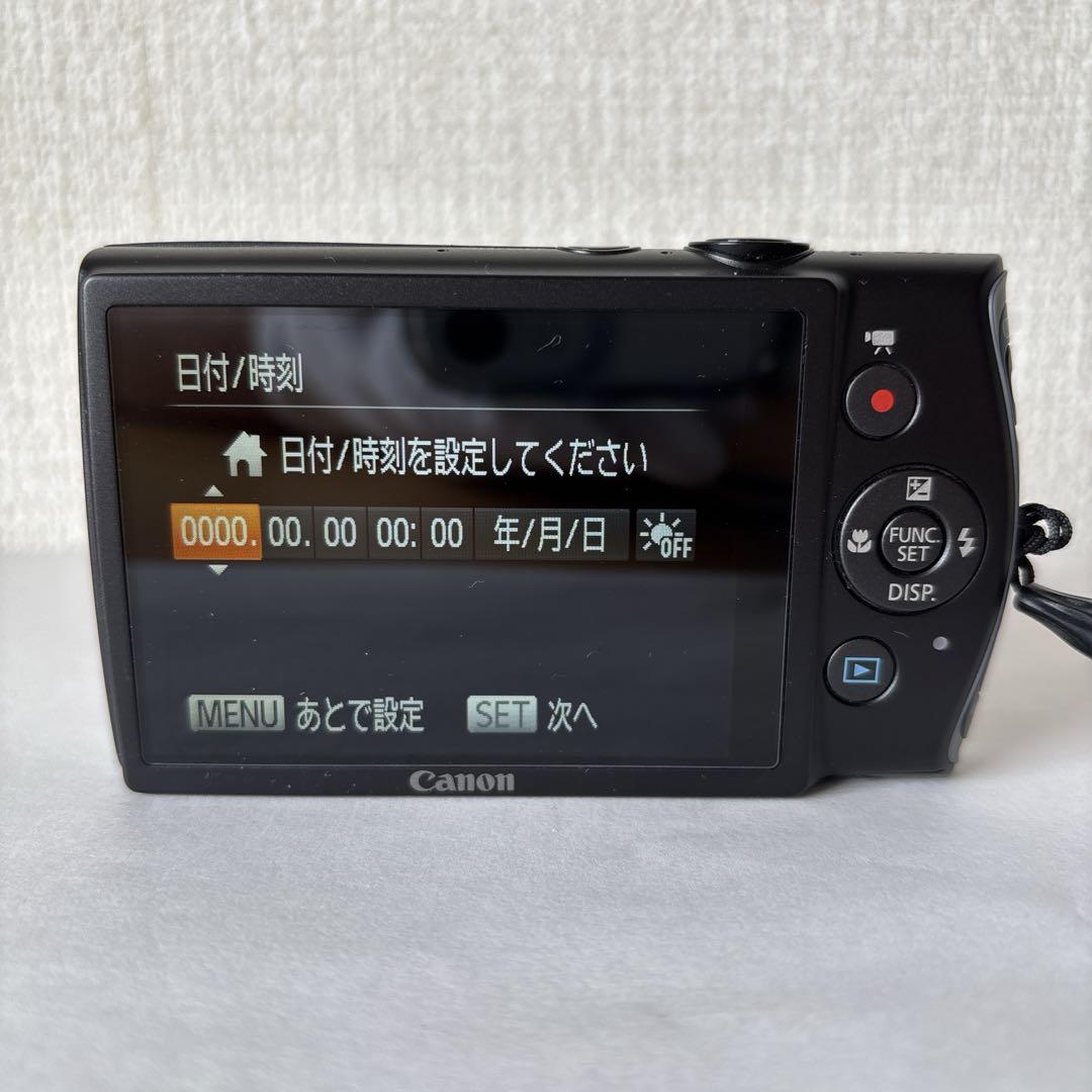 Canon IXY 600F キャノン コンパクトデジタルカメラ 黒