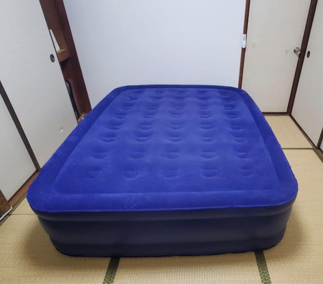 紫色エアーベッド 四角形