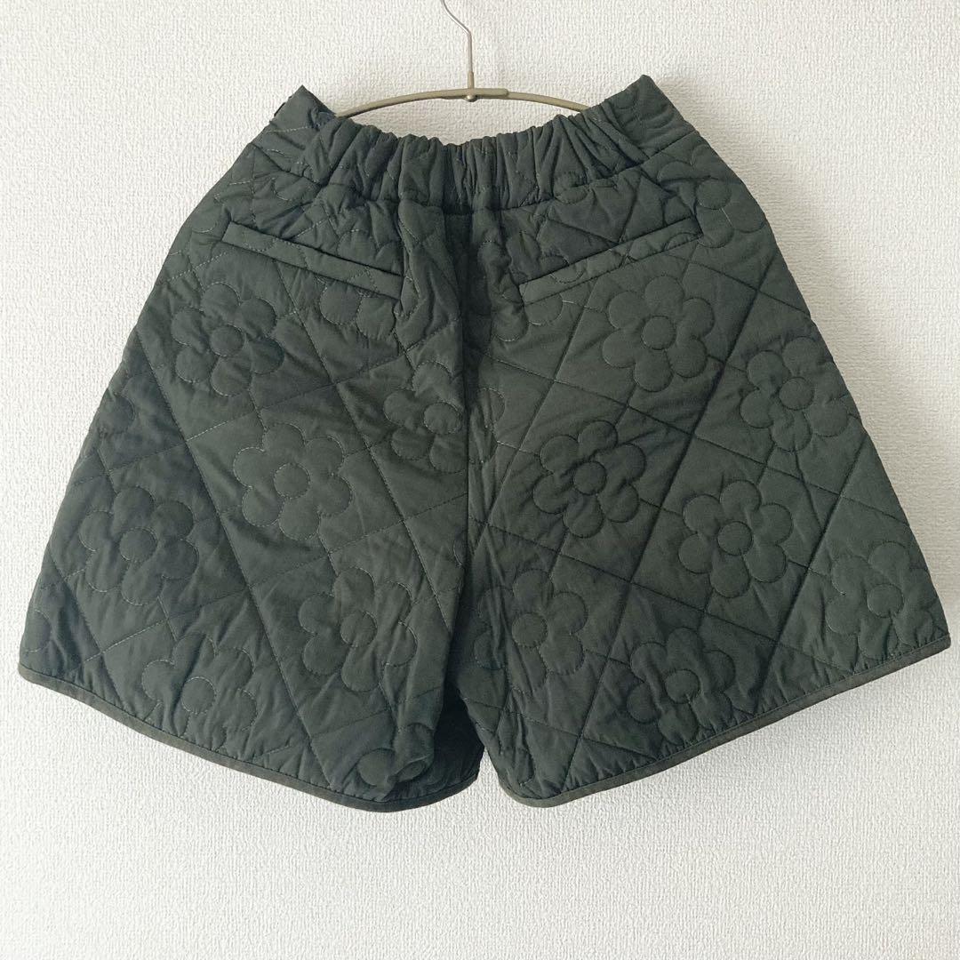 美品】POPPY キルティング ショートパンツ カーキ - メルカリ