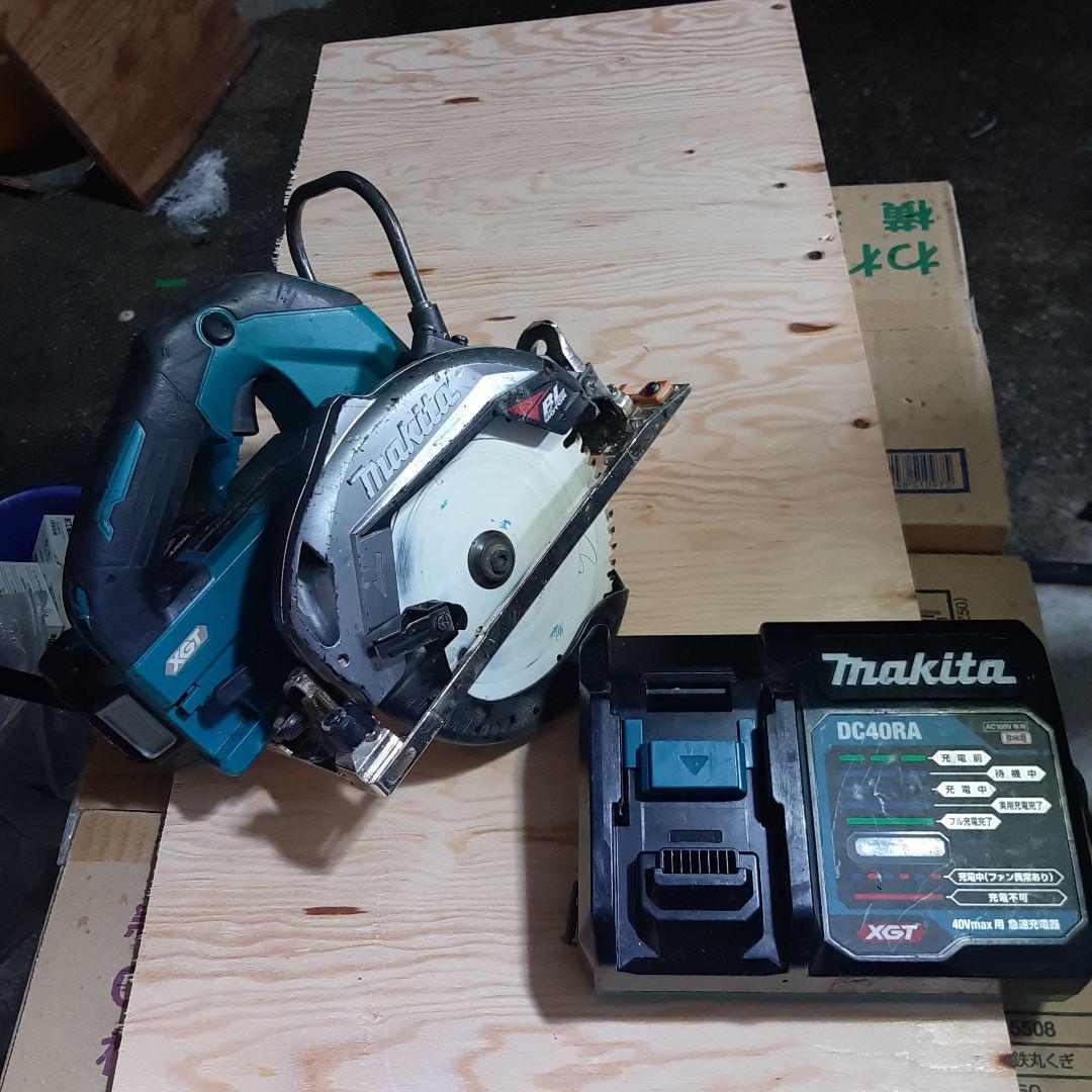 Makita マルノコ XGT DC40RA バッテリー2個付き