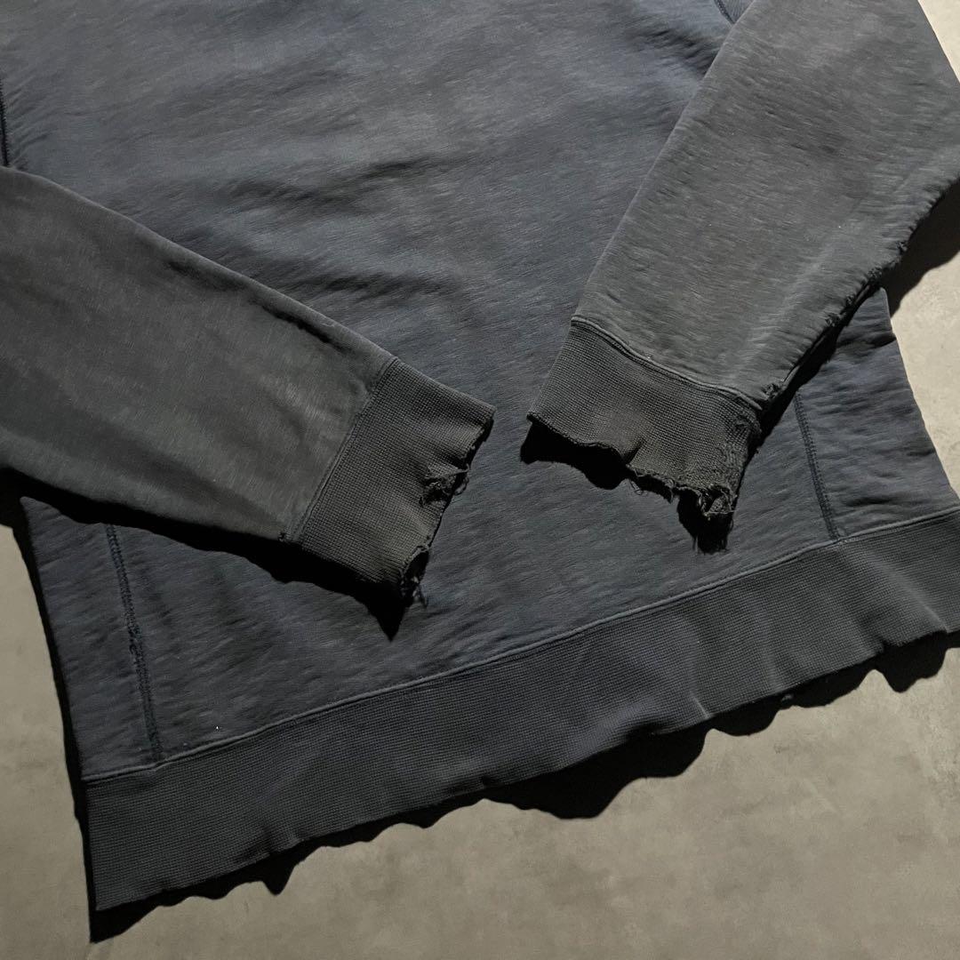 トップス 90s 00s old gap sun fade boro hoodie y2k