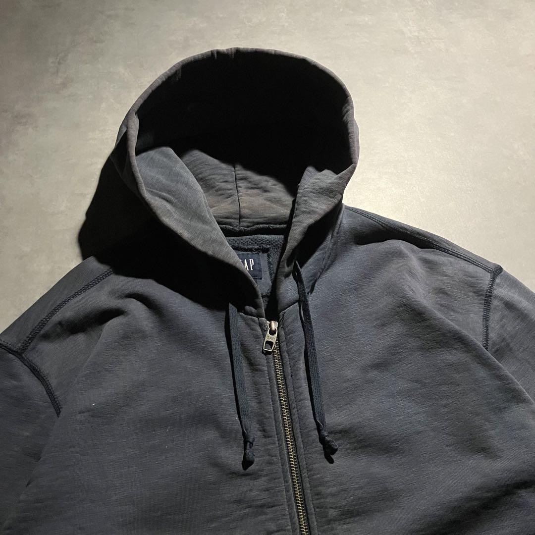 トップス 90s 00s old gap sun fade boro hoodie y2k