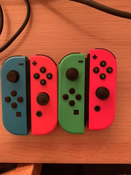 Nintendo 本体 ジョイコン2組 Nt0QM-m52611457390 Switch ジャンク品 得価定番