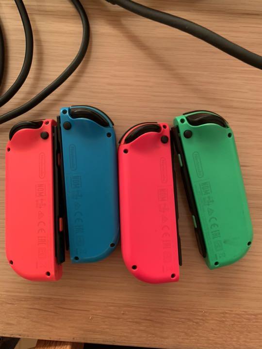 Nintendo 本体 ジョイコン2組 Nt0QM-m52611457390 Switch ジャンク品 得価定番