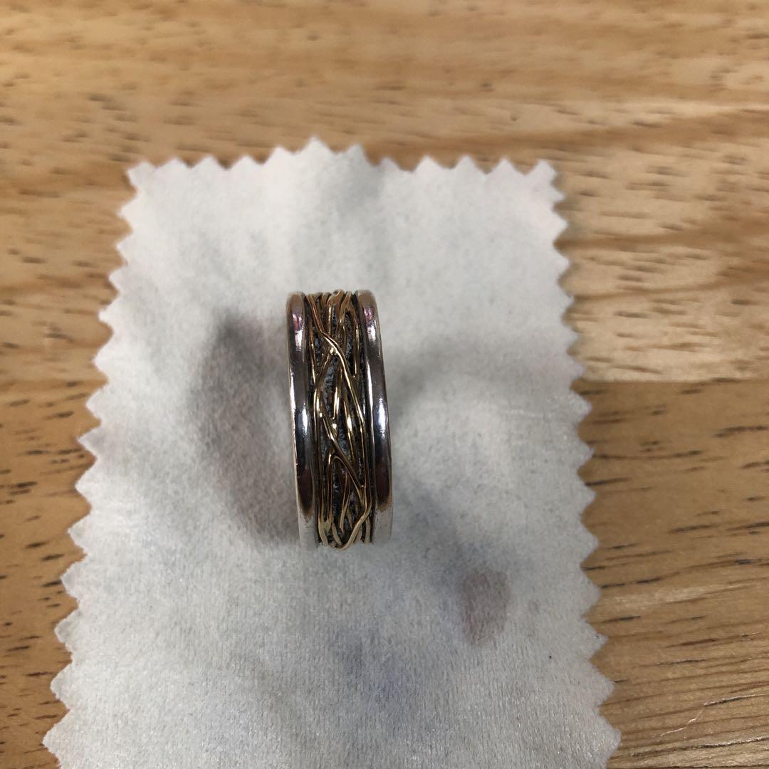 ユニセックス　Nova 18k+silver 特注16号