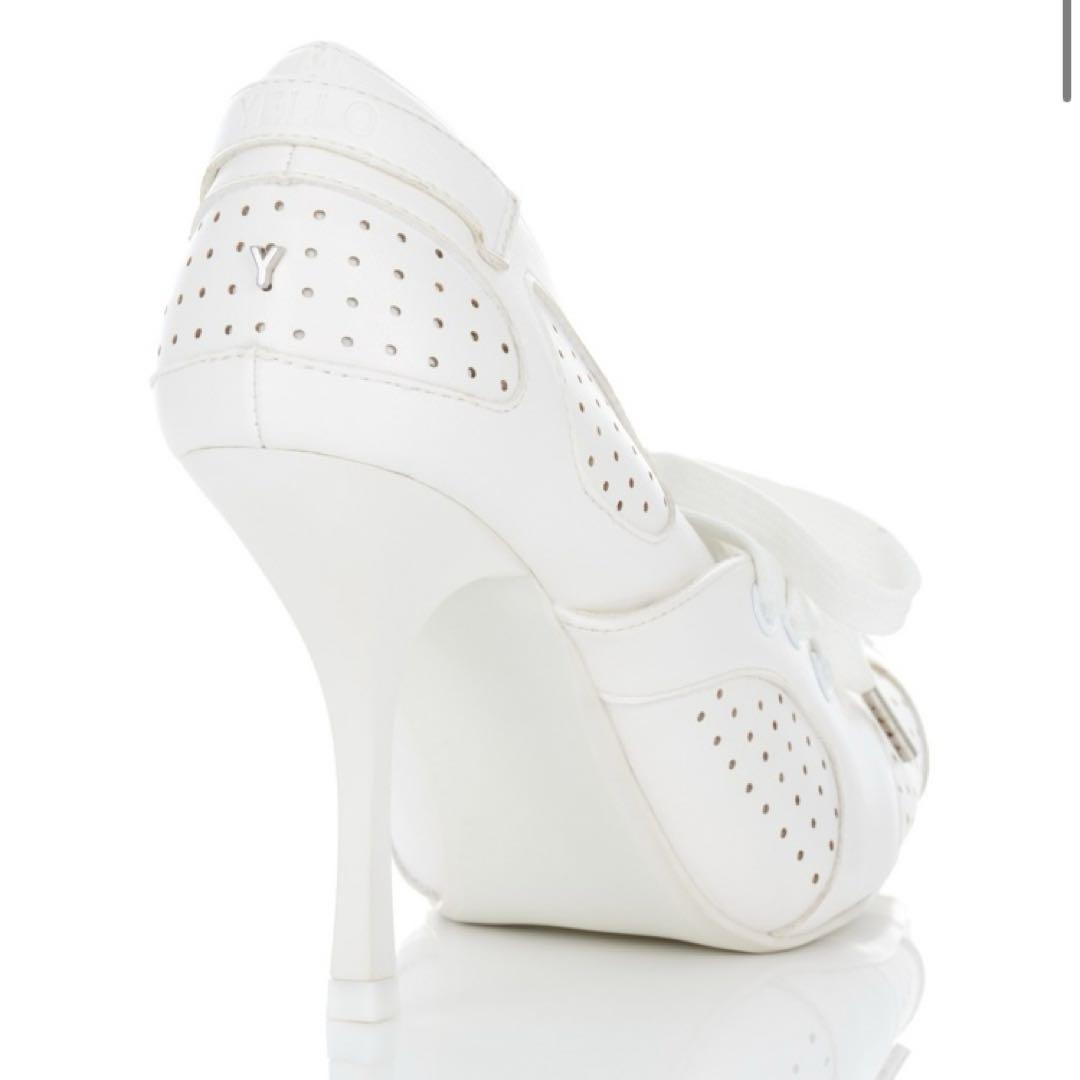 YELLOW ACE SNEAKER HEELS Sサイズ