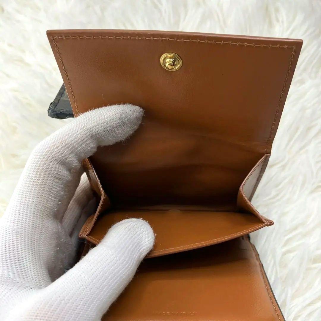 ⭐️美品 CELINE スモール トリフォールド ウォレット トリオンフ レザー