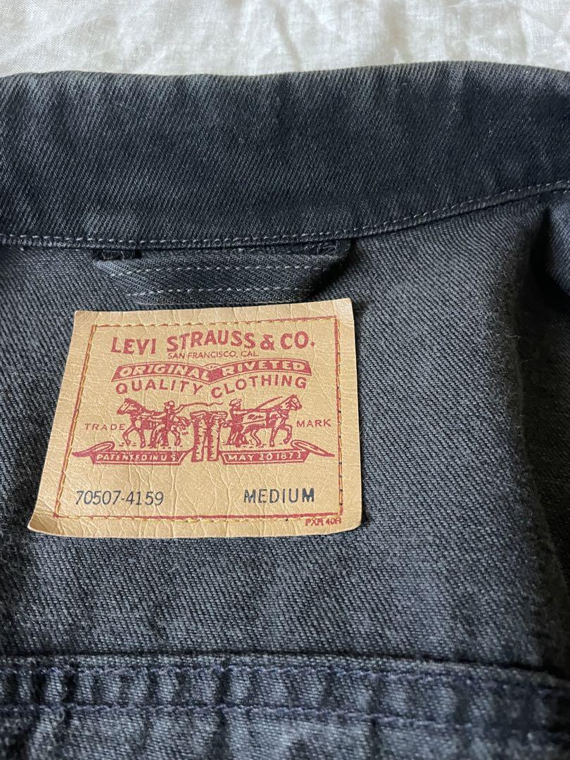 【★希少Mサイズ】90s USA製 Levi's 70507-4159 ブラック
