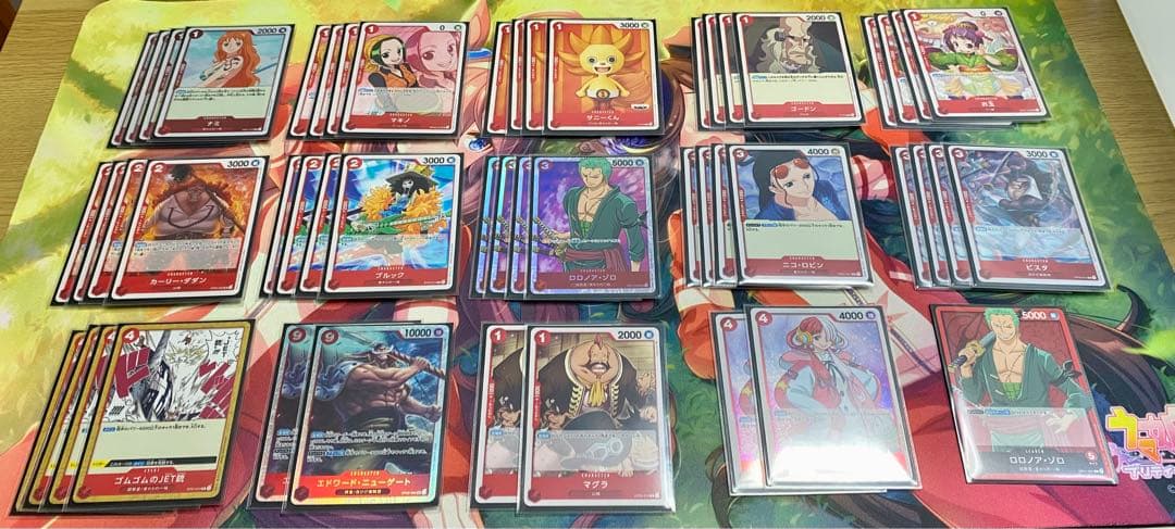 ワンピースカードゲーム 赤単ゾロ デッキ 人気激安 5760円引き wulift.com