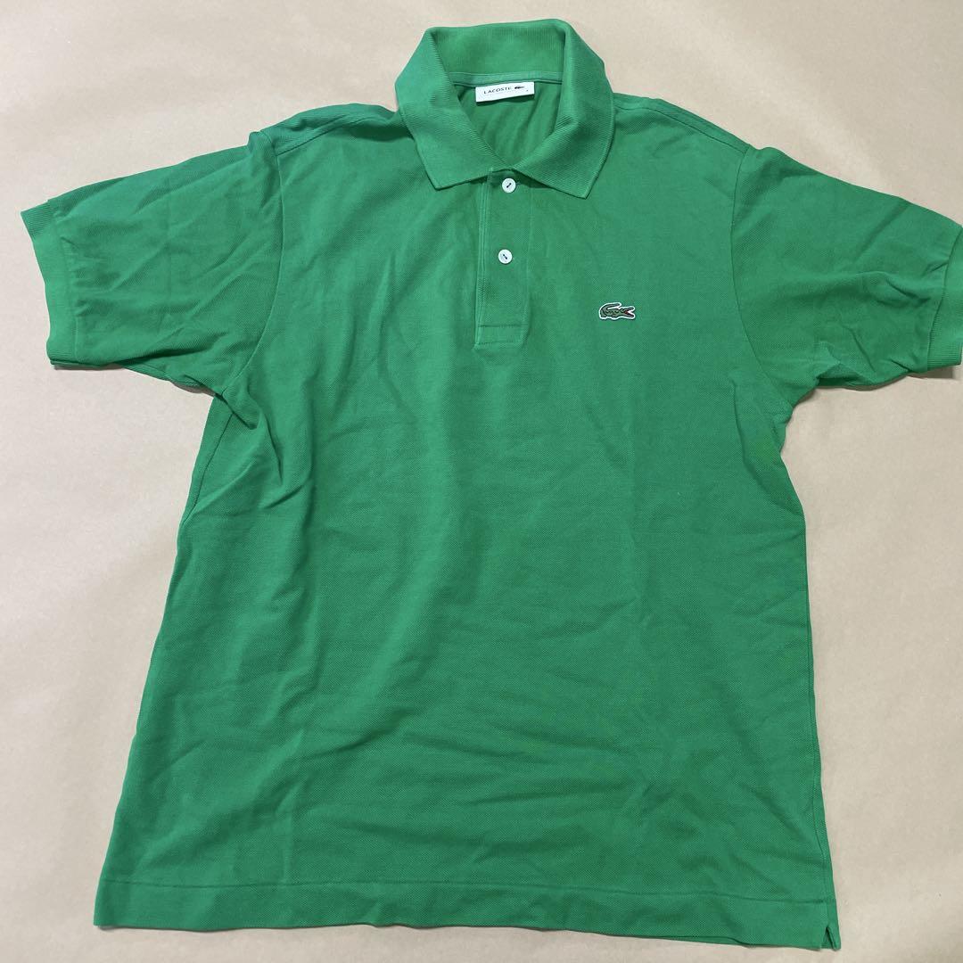 LACOSTE グリーン ポロシャツ サイズ4 - メルカリ