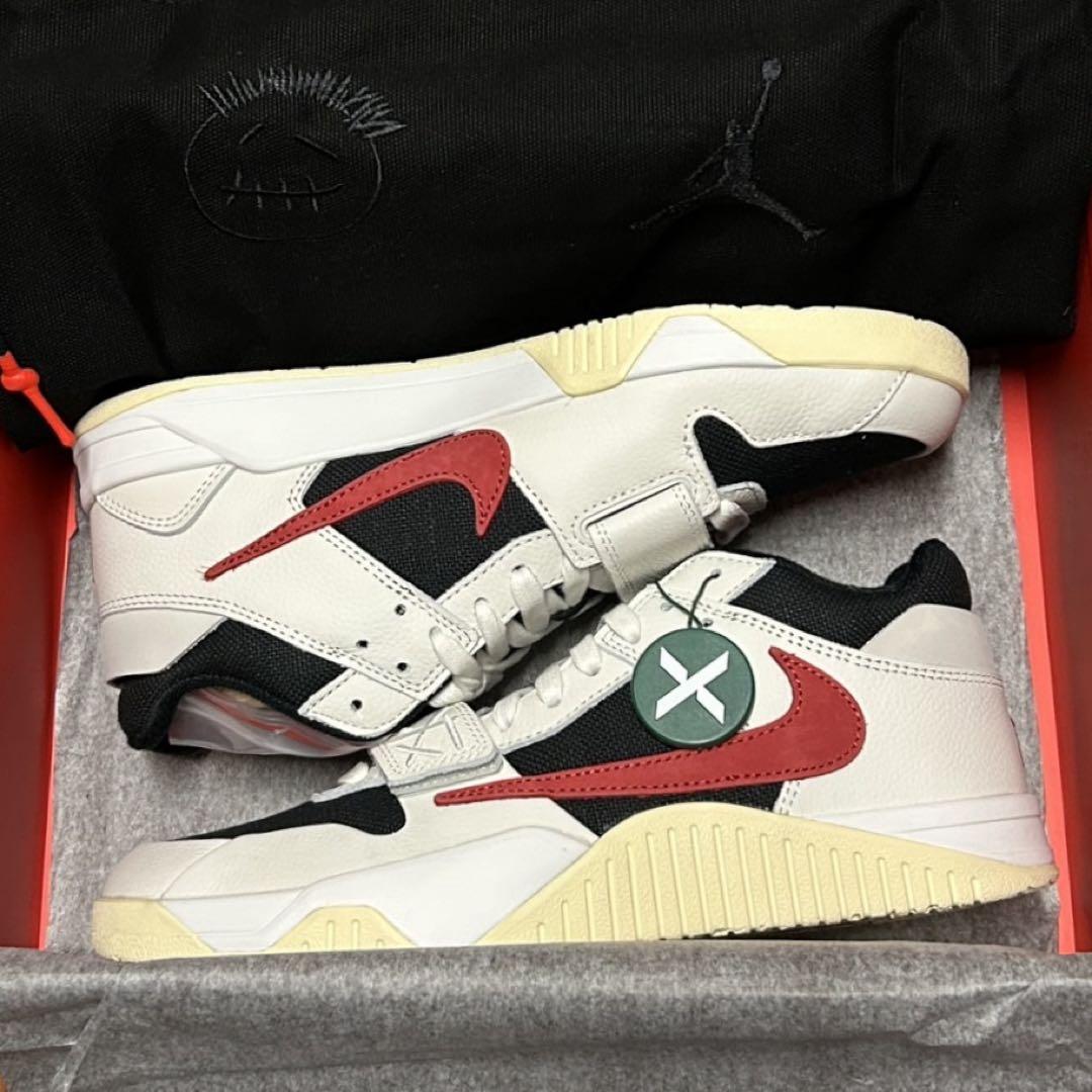 靴 Travis Scott Nike Jumpman Jack Red 25cm