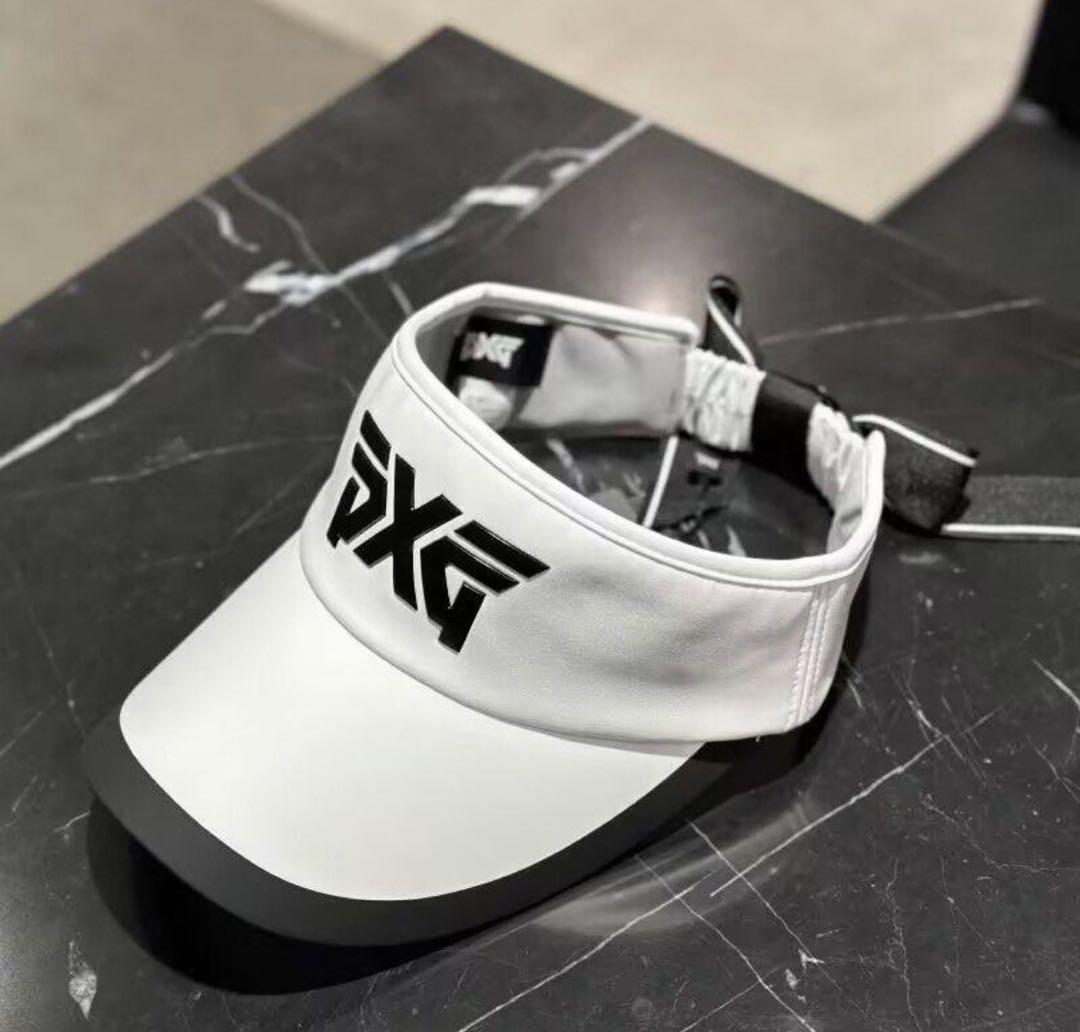 新品PXGゴルフウェアレディースサンバイザー　帽子1点 PXG ゴルフ レディース サンバイザー 帽子 新作 - メルカリ