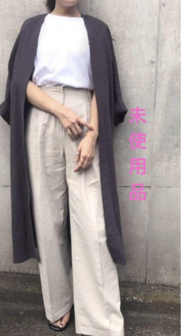 未使用品 marjour LINEN LONG JACKET