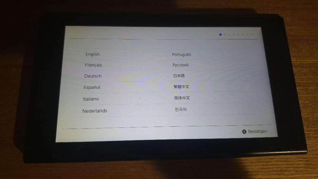 Nintendo switch 2018年製造　623NS